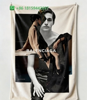 Balenciaga Throw Blankets